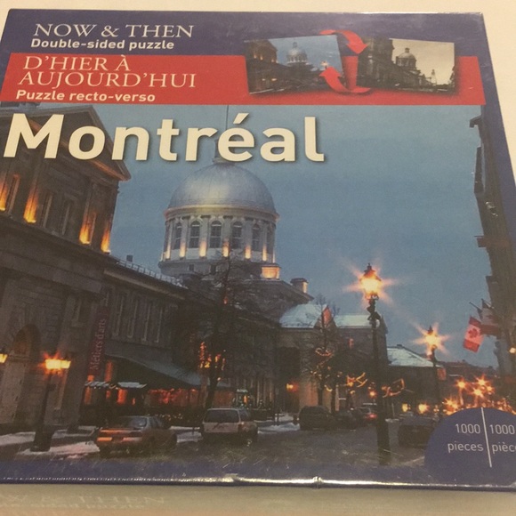 Montreal Now & Then Double sided Puzzle NEW 1000Pc - Picture 3 of 8